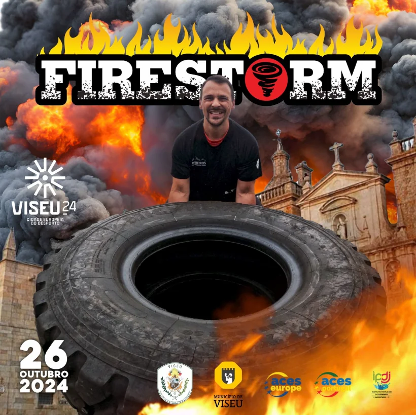 Bombeiros Voluntários de Viseu - Prova Firestorm Challenge 2024 - CMV - Centros Médicos e Reabilitação